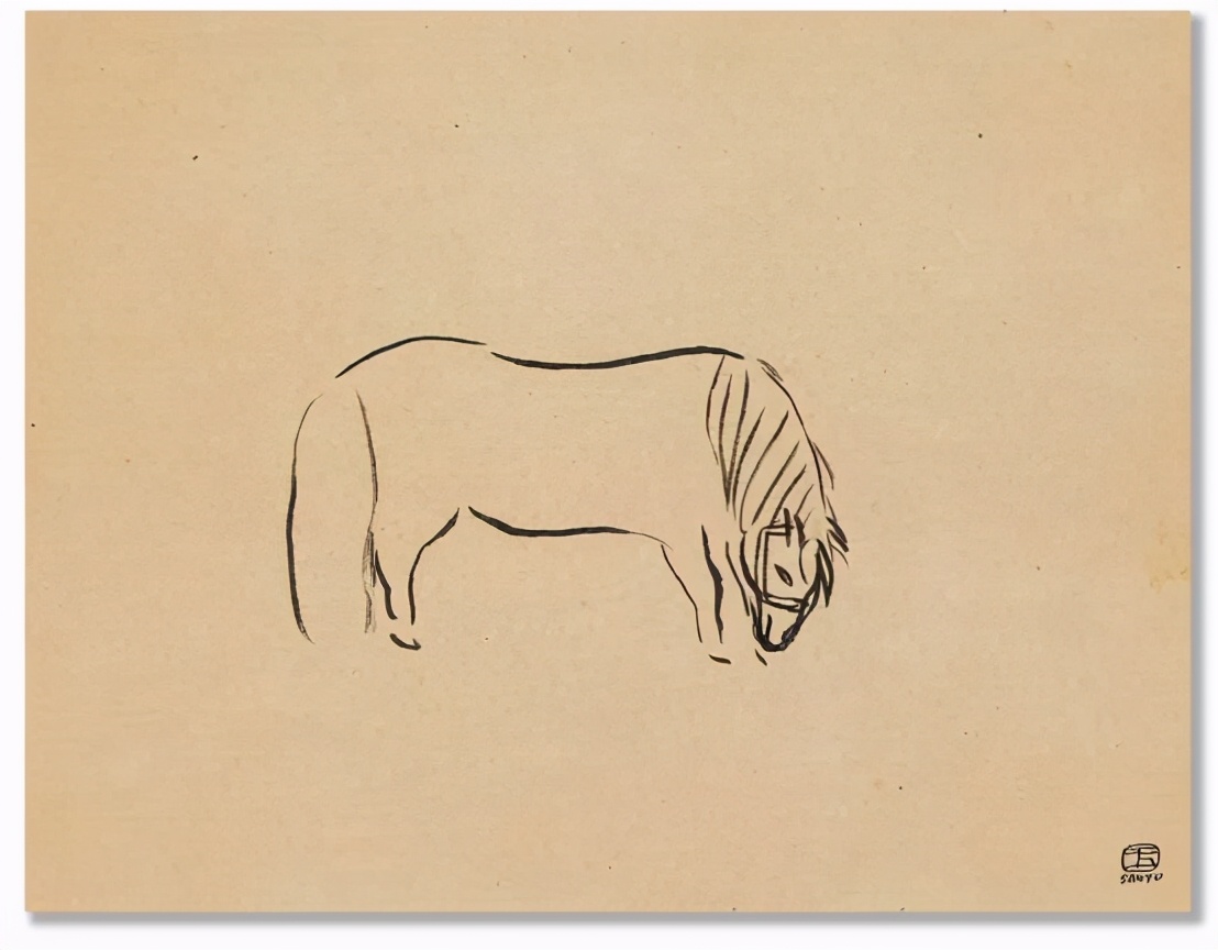 常玉群马图拍卖,常玉巨作群马首度亮相拍卖市场