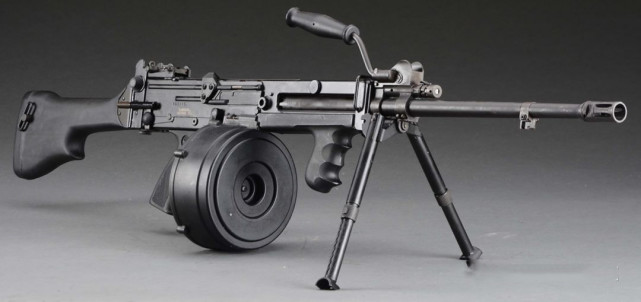单兵火力最强机枪,步兵最强轻武器