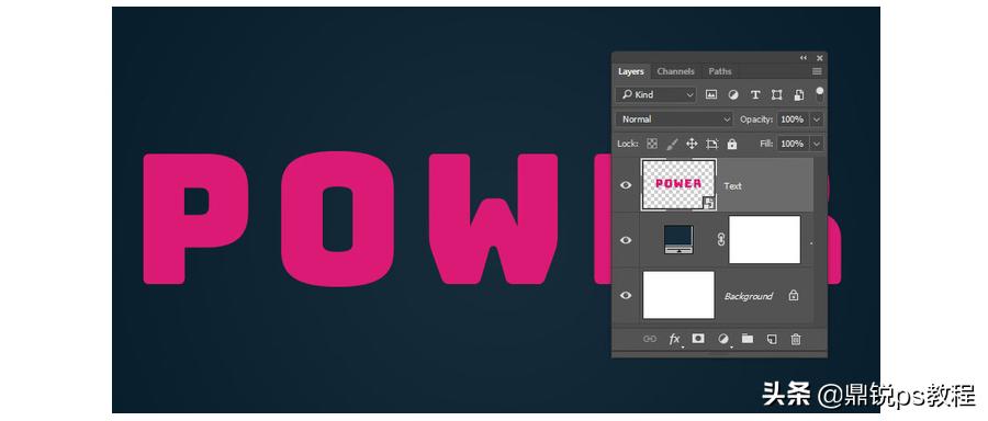 夜晚字体发光效果ps,字体ps发光