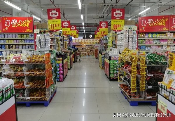超市设计图视频,小超市货架摆放设计