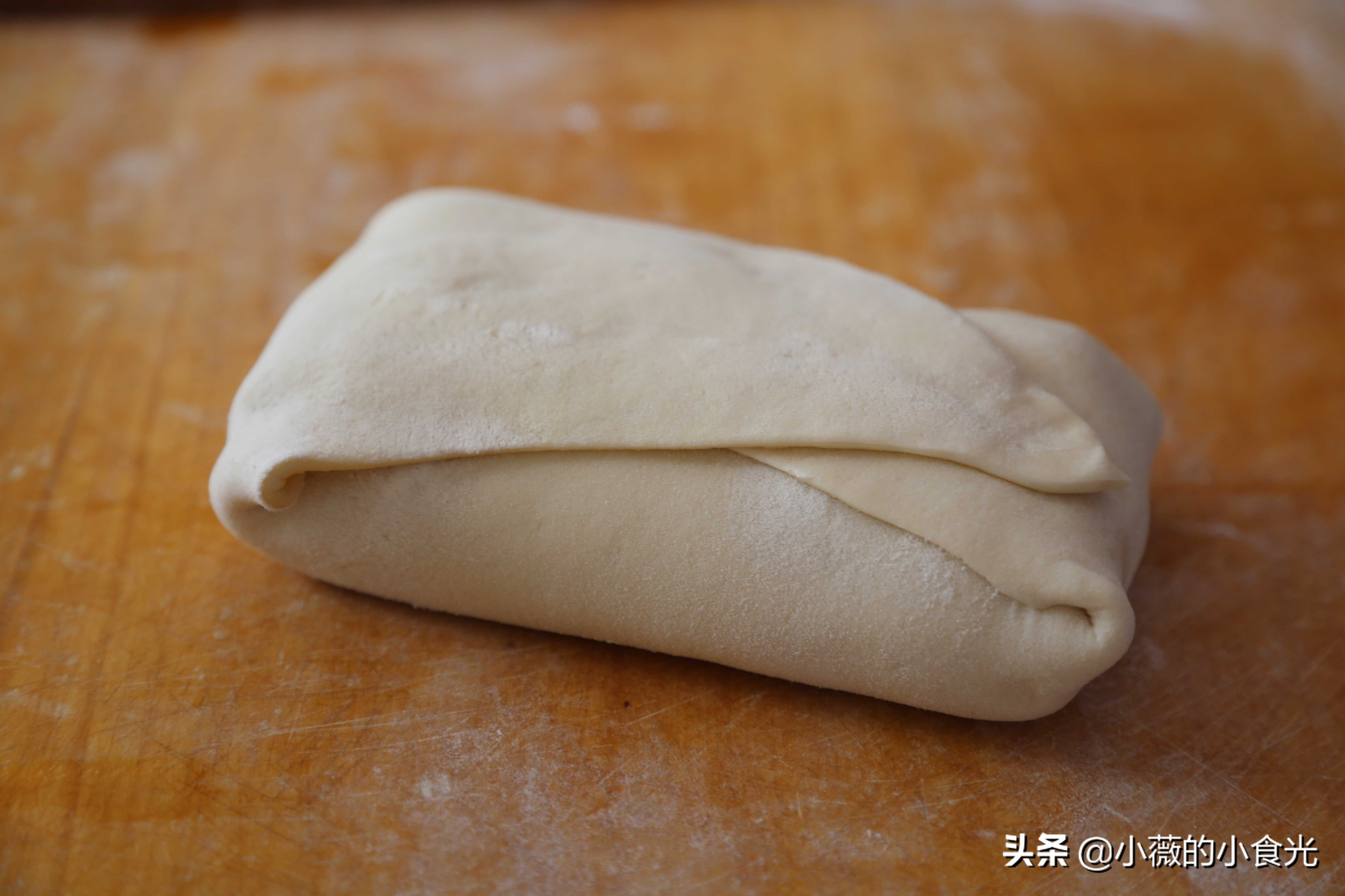 折纸饼的做法,折千层饼