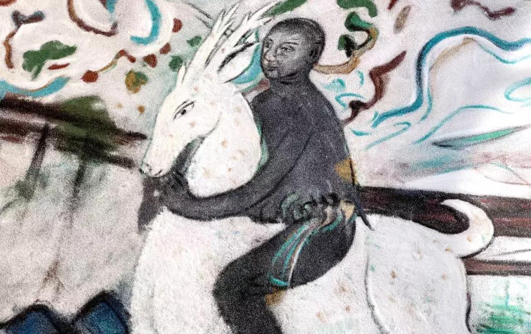 敦煌沙漠惊现64平米巨型沙画，奋战10天10夜创作，仅存在一天就消失