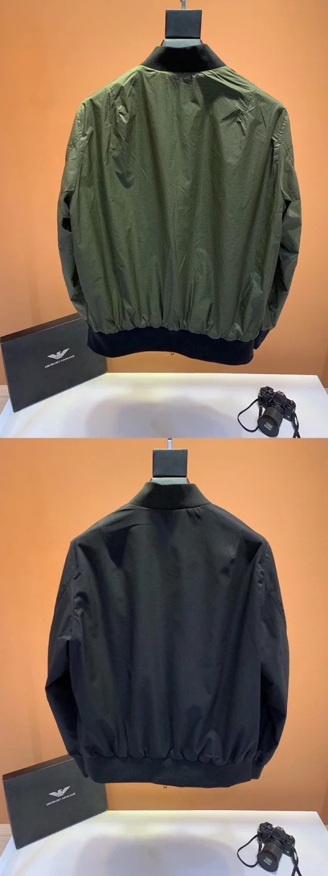 阿玛尼夹克,阿玛尼飞行夹克限定