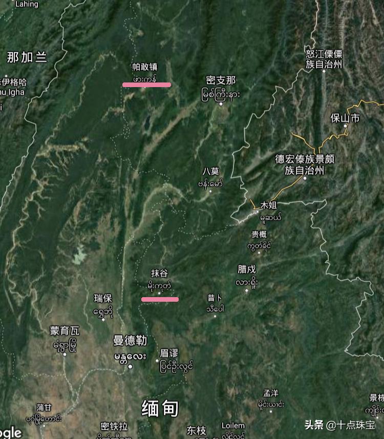 缅甸赌石翡翠原石场口,常见翡翠赌石与场口组图