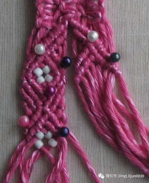 编绳教程挂饰大全,彩绳编挂饰教程