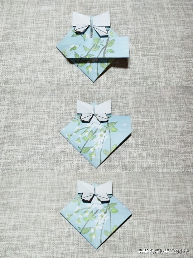 好看的折纸信封怎么折,手工折纸教程折信封