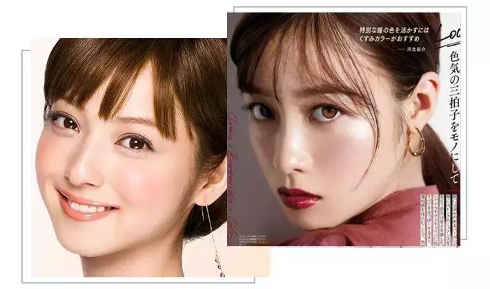 化着不适合自己的网红妆,妆感很重的网红妆