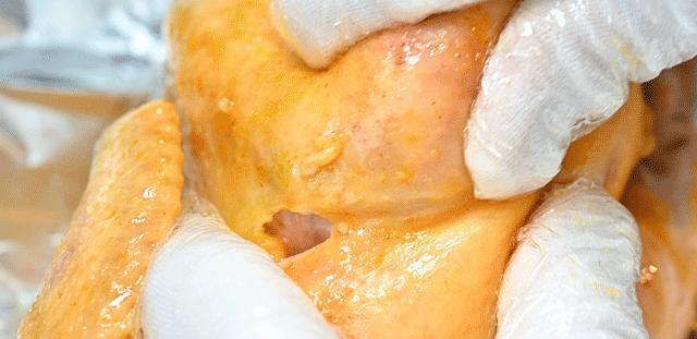 古法盐焗鸡爽爆了,传统盐焗鸡爆汁呈现