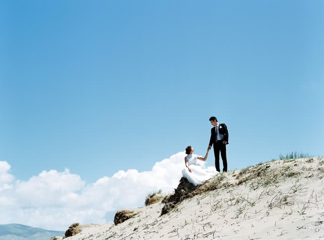 他们摄影,摄影师拍婚纱照油画