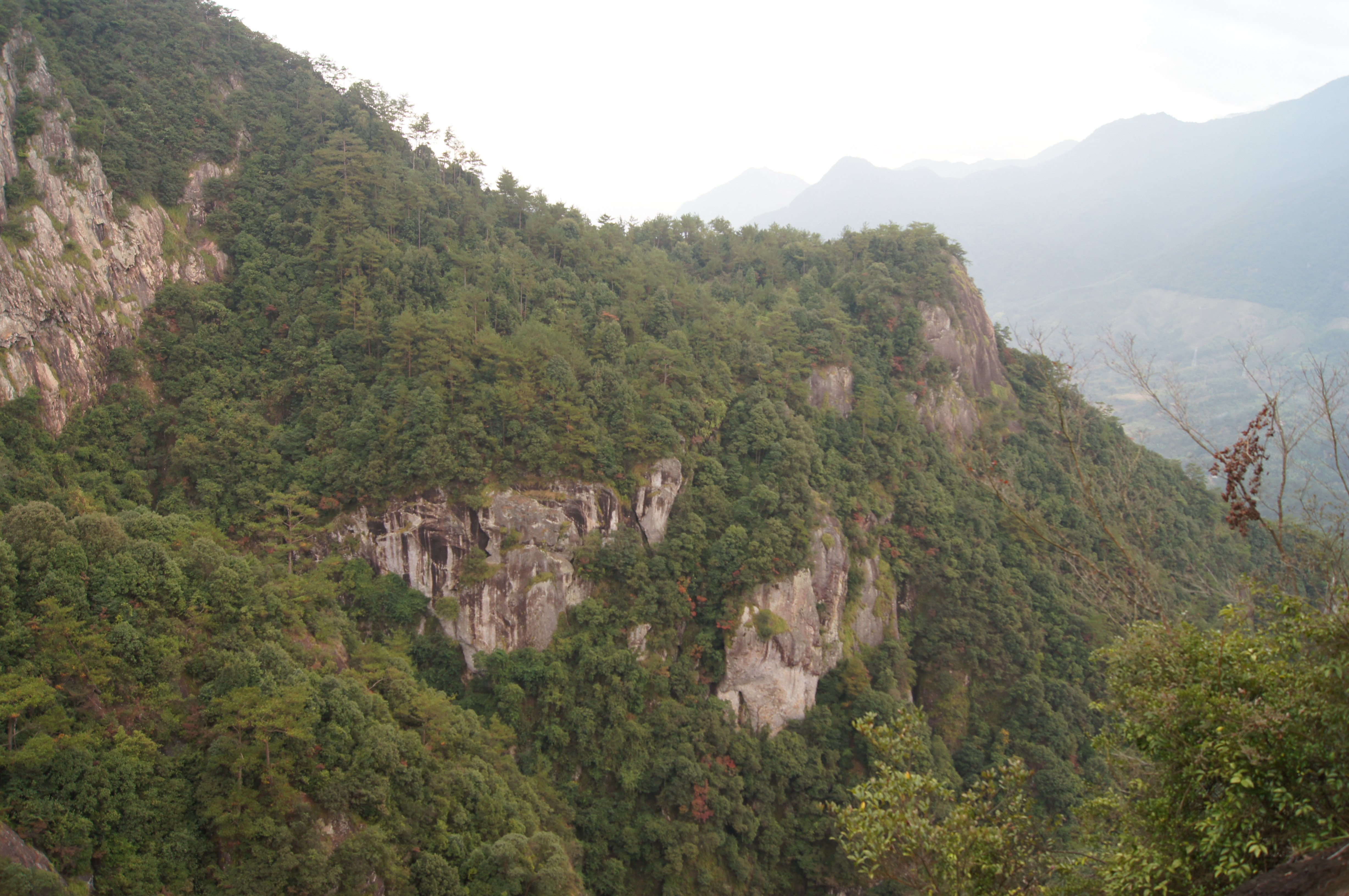 永泰百漈沟瀑布航拍,永泰百漈沟瀑布群
