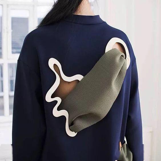 解构与重组设计图片,拼贴服装设计灵感