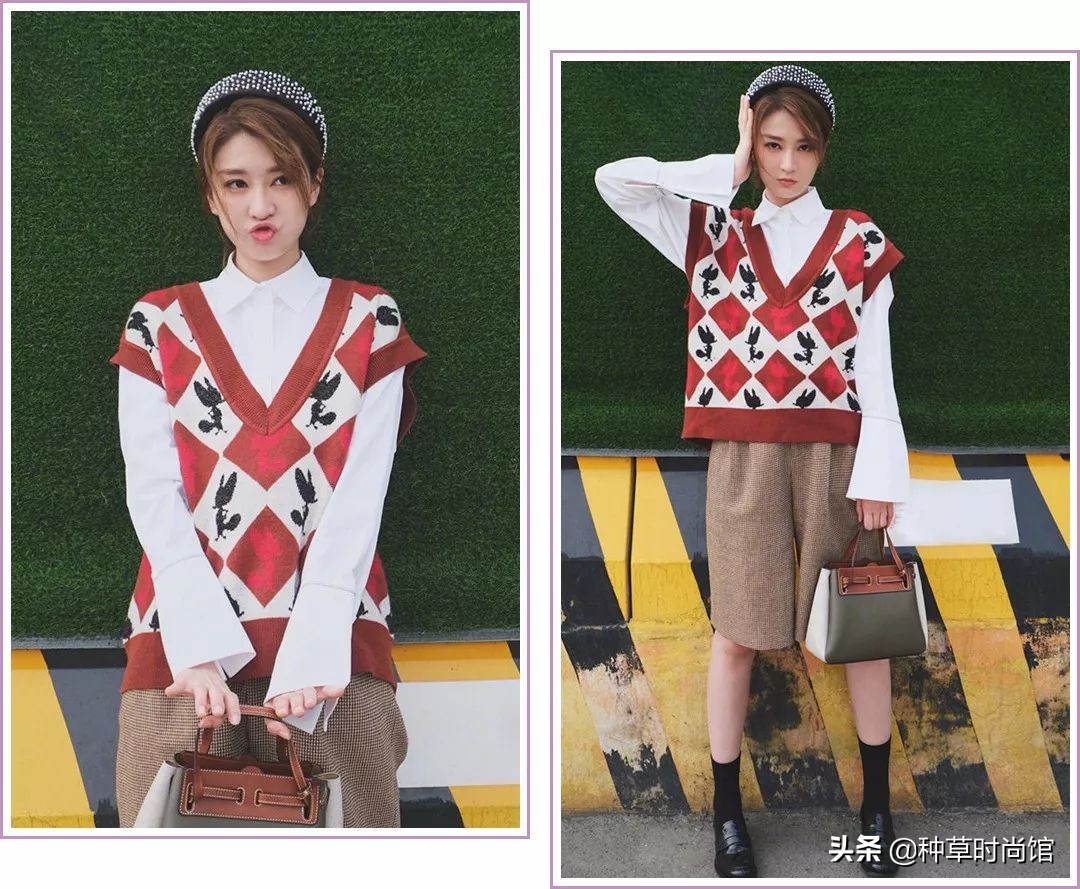 时髦针织衫穿搭,针织衫如何穿出时髦感