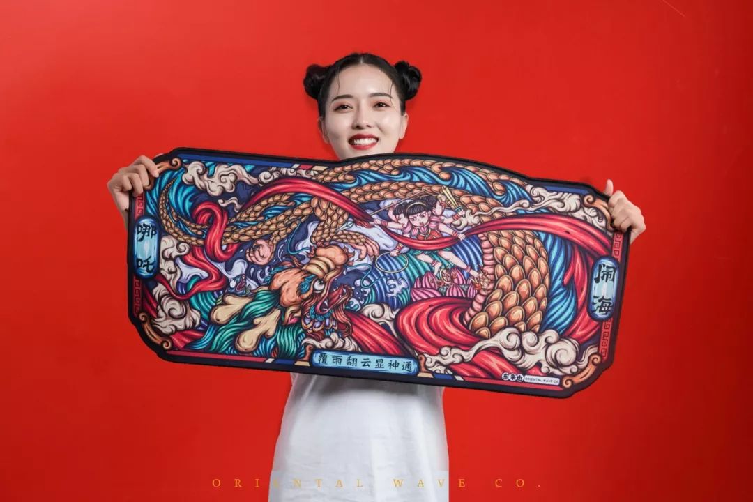 国潮笔记本鼠标垫,鼠标垫电竞专用细面