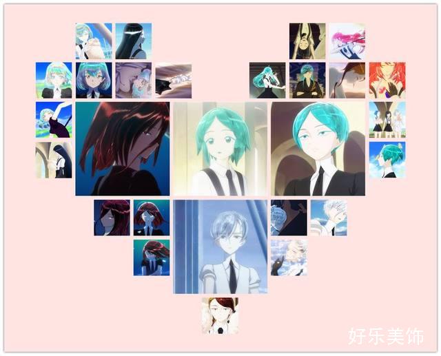 宝石之国动漫磷叶石的模样,宝石之国钻石图片动漫