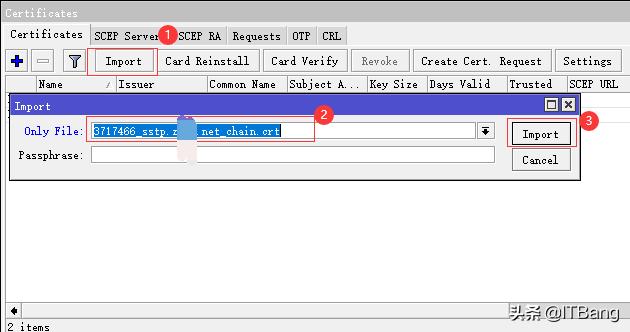 利用ROS搭建SSTP协议的VPN实现远程访问OpenMedia共享文件夹