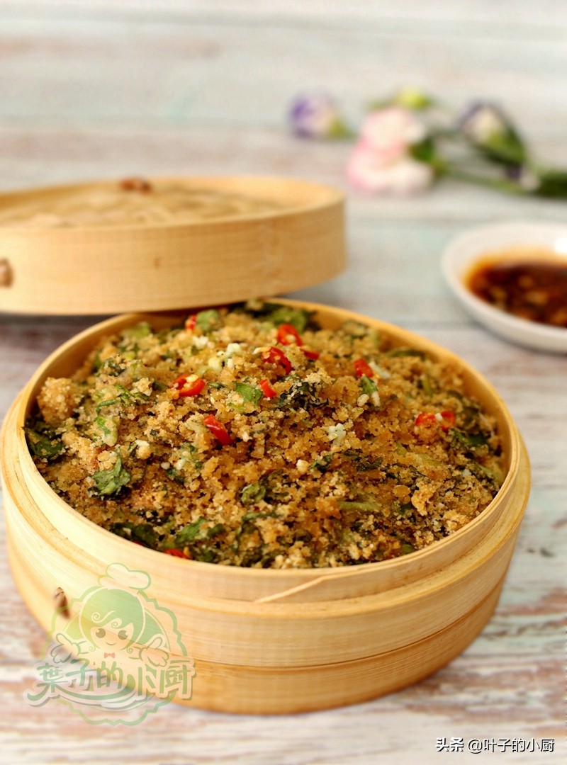 一把蔬菜，三两“秘制粉粉”，比肉还香！知道的人非常少！