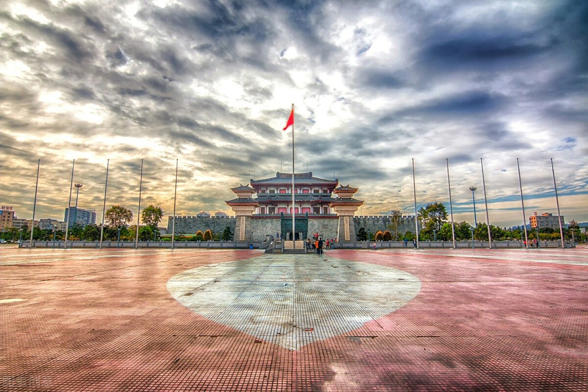 潮汕揭阳楼风景,揭阳楼全景介绍