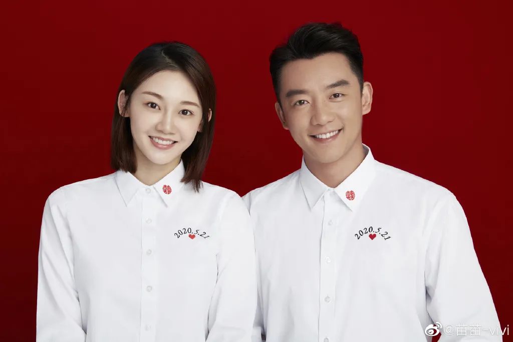 郑恺苗苗晒照庆祝结婚一周年,郑恺苗苗互相晒照庆祝结婚一周年