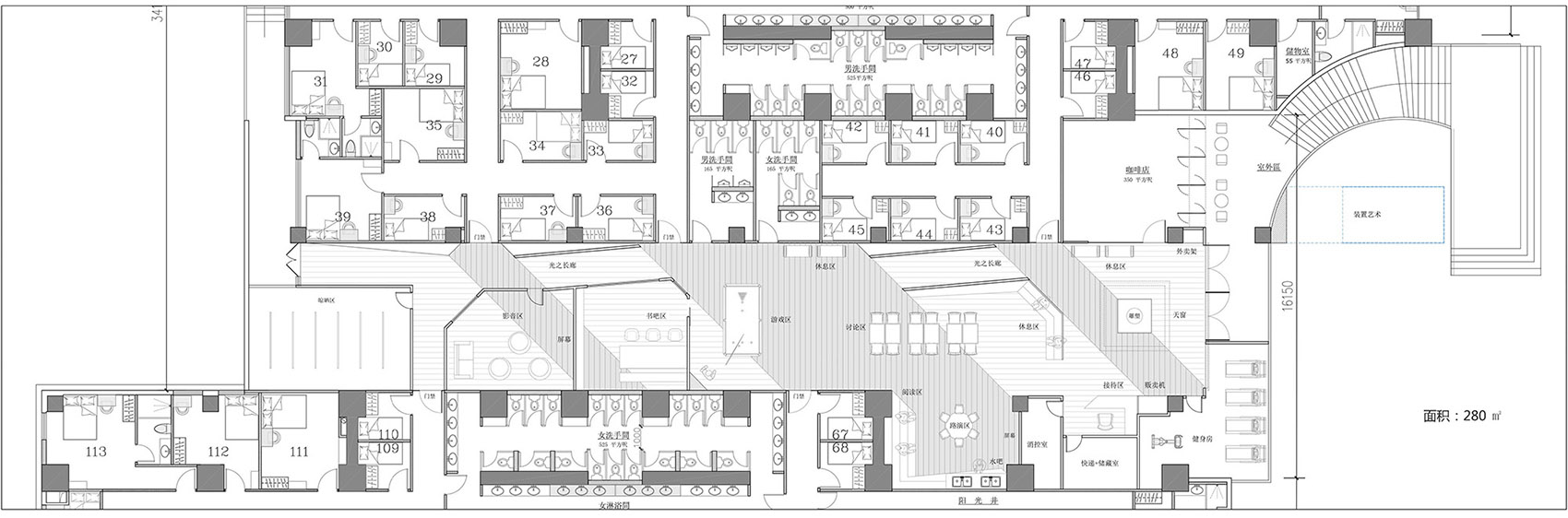 深圳湾流国际共享社区华天社区，青年公寓里的一场艺术狂欢