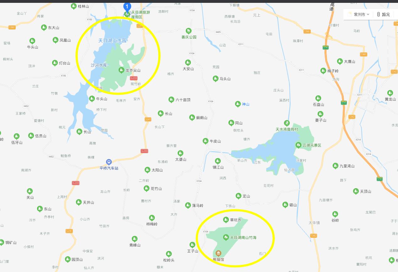 天目湖御水温泉户外泡池,峡谷深处的纯天然户外生态温泉