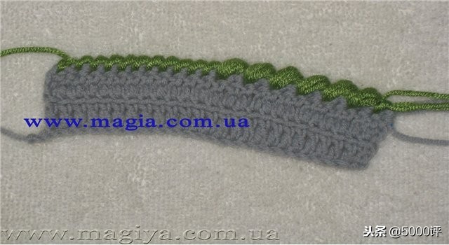 倒钩针收边方法图解,倒钩针收边的视频教程