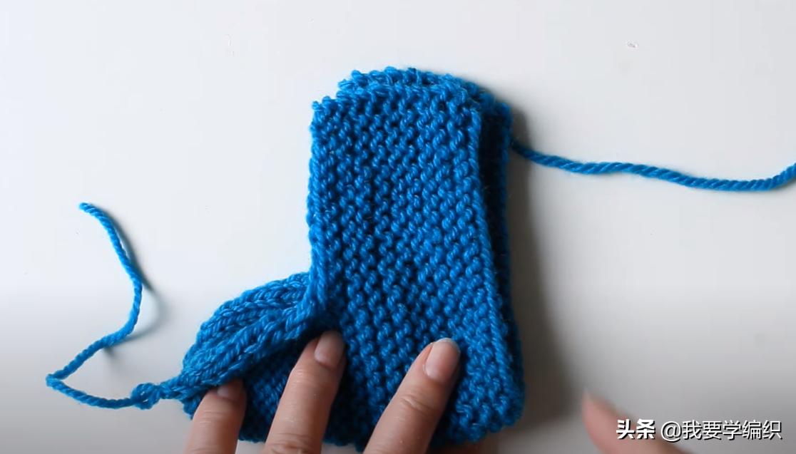 1-3岁袜子毛线编织法,最简单的针织毛线袜子教程