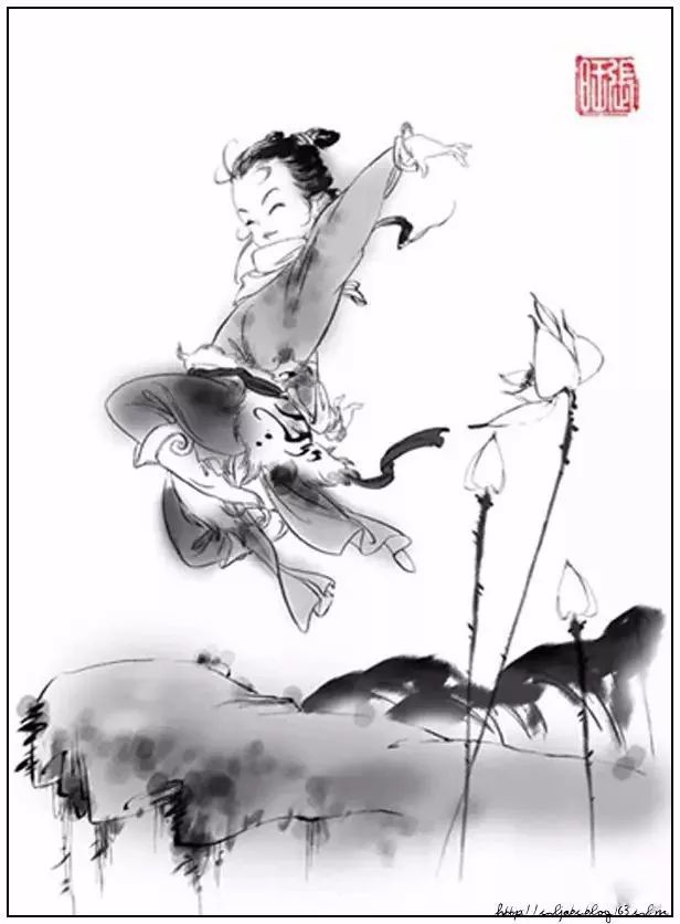 中国儿童国画杰作,国画小儿童