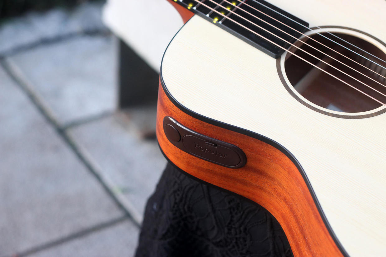 poputar智能吉他p1和卡马联名款,poputar智能吉他卡马联名款