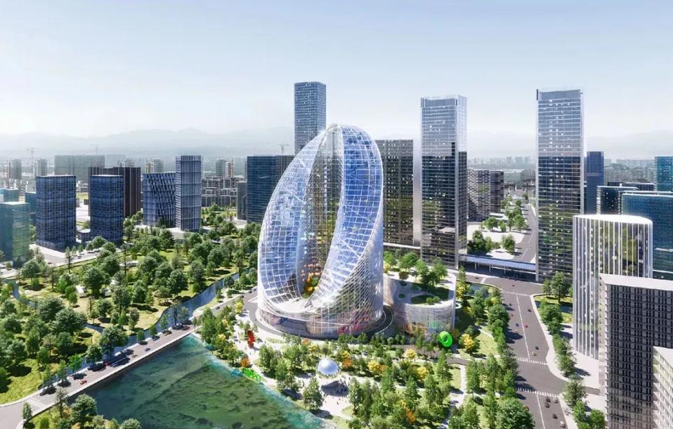 杭州vivooppo全球总部,vivo杭州总部大楼效果图