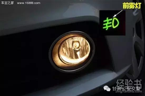 车灯的位置与操作图解大全,小车车灯开关使用图解