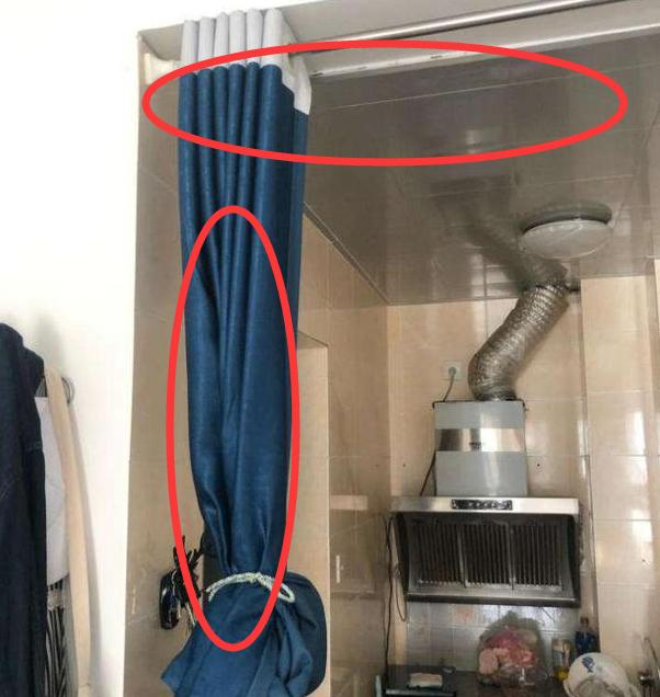 封闭厨房不装门怎么好看,厨房不安装门如何隔离