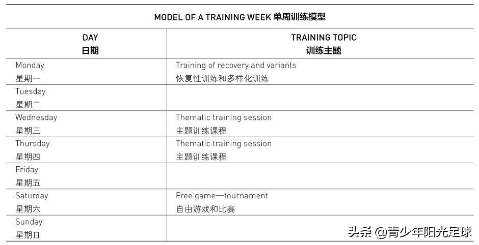 8岁儿童足球训练教案,一个成年人的足球训练计划