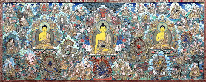 唐卡欣赏,唐卡视频作品