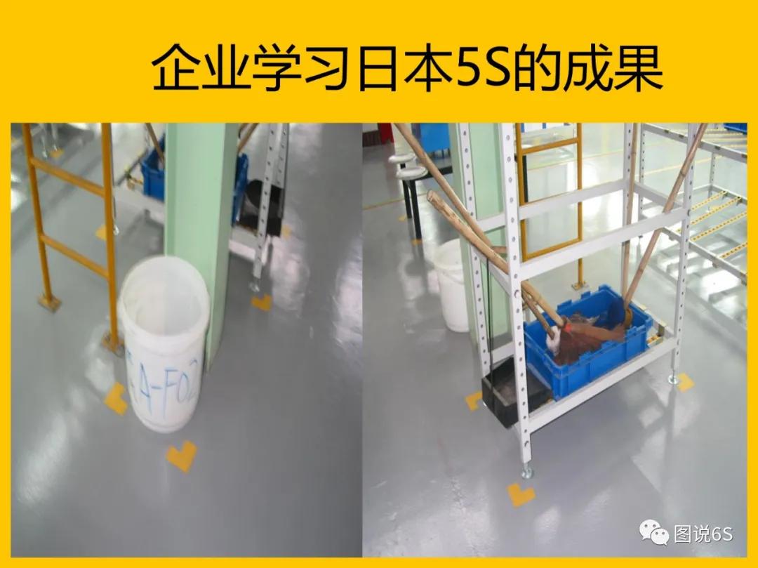 5s管理案例学习场景,标杆企业5s现场管理标准图