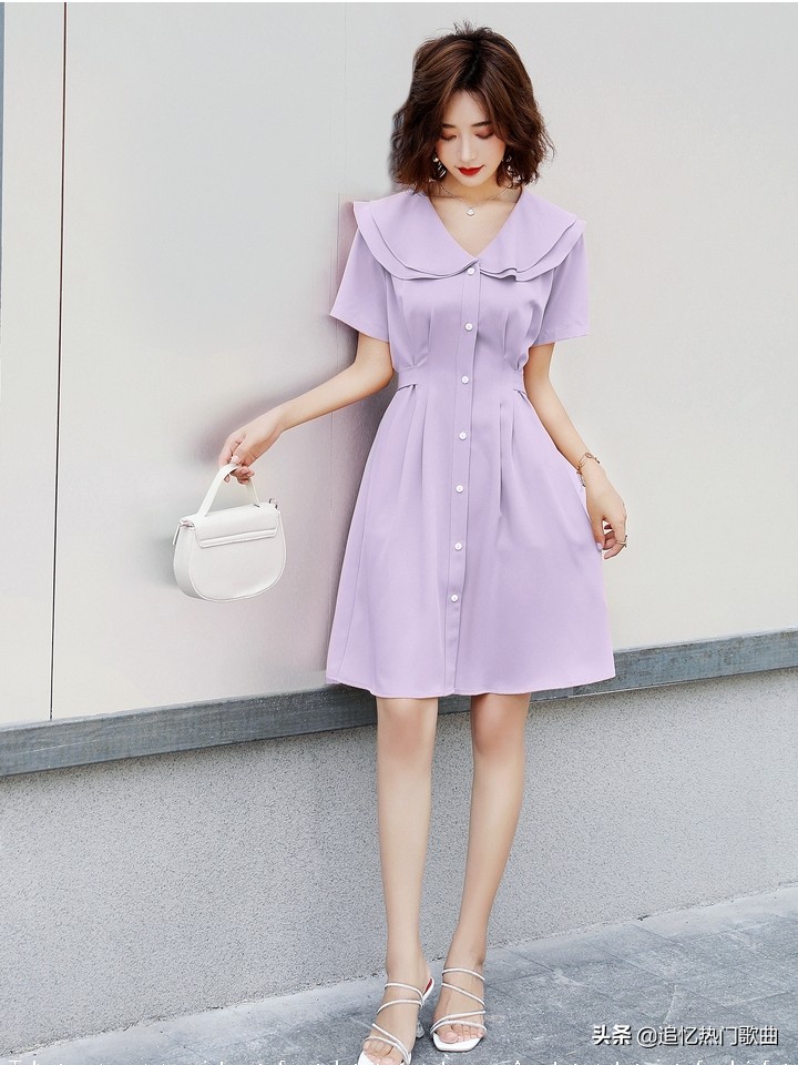 苏醒的乐园雪纺连衣裙,苏醒的乐园雪纺两件套裙