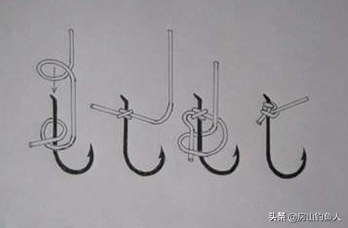 既简单又牢固的绑鱼钩方法,五种常用鱼钩的绑法总有一种适合
