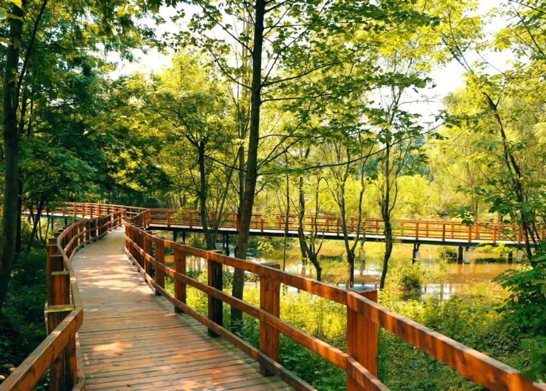 成都城市绿道,成都被山包围