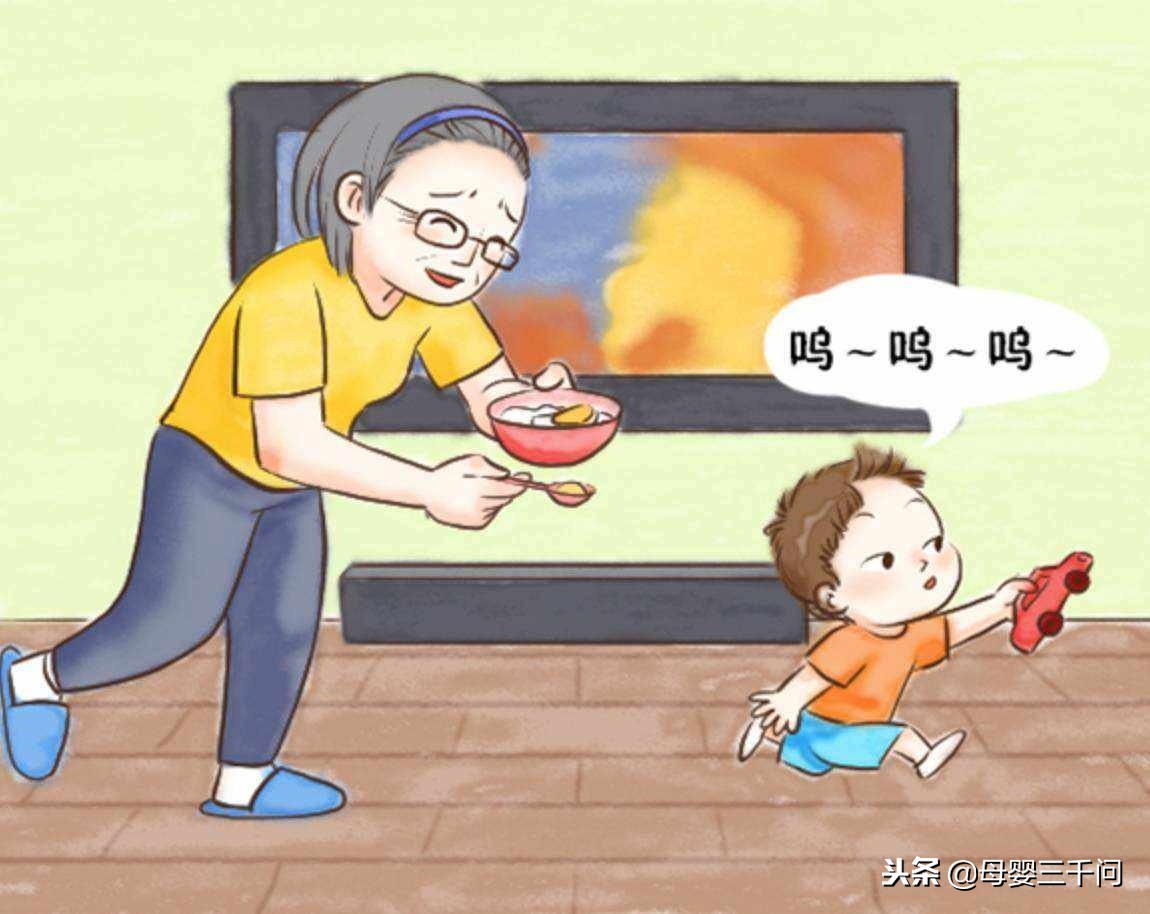 孩子三岁不会自己吃饭,7岁的孩子不会自己吃饭