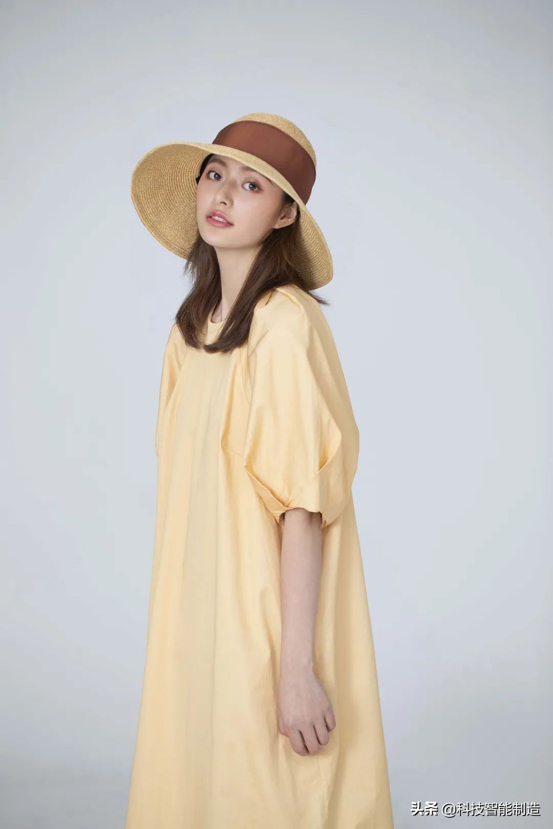 孙俪同款日本uv防晒草帽,日本孙俪同款大檐草帽