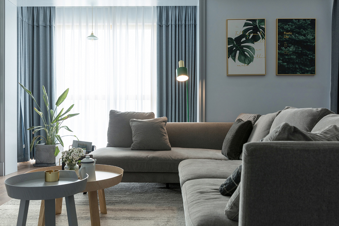 房子装修窗帘颜色搭配,家庭装修窗帘布料知识大全