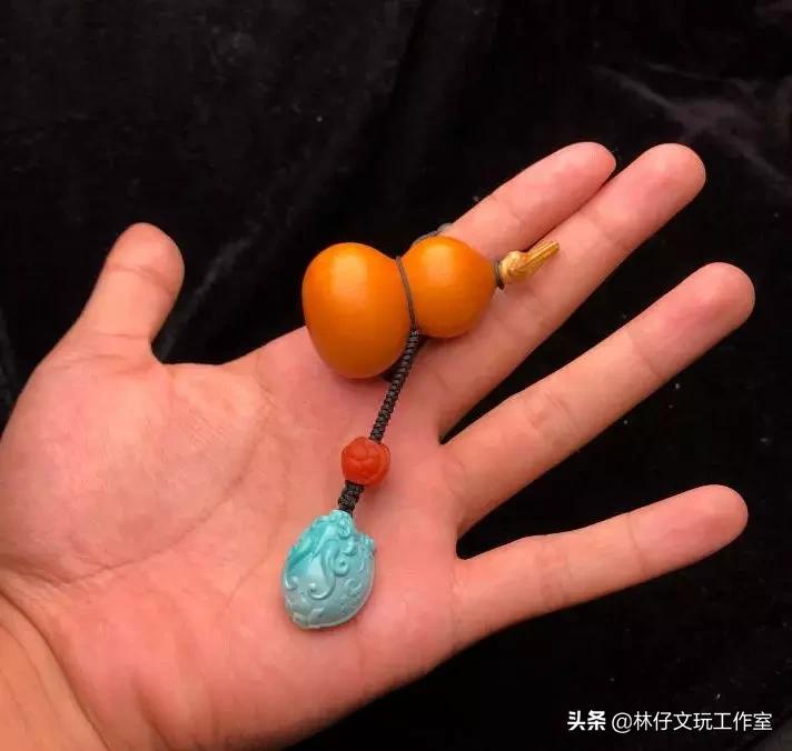 文玩葫芦龙头红线怎么缠,葫芦龙头红绳拴法教程