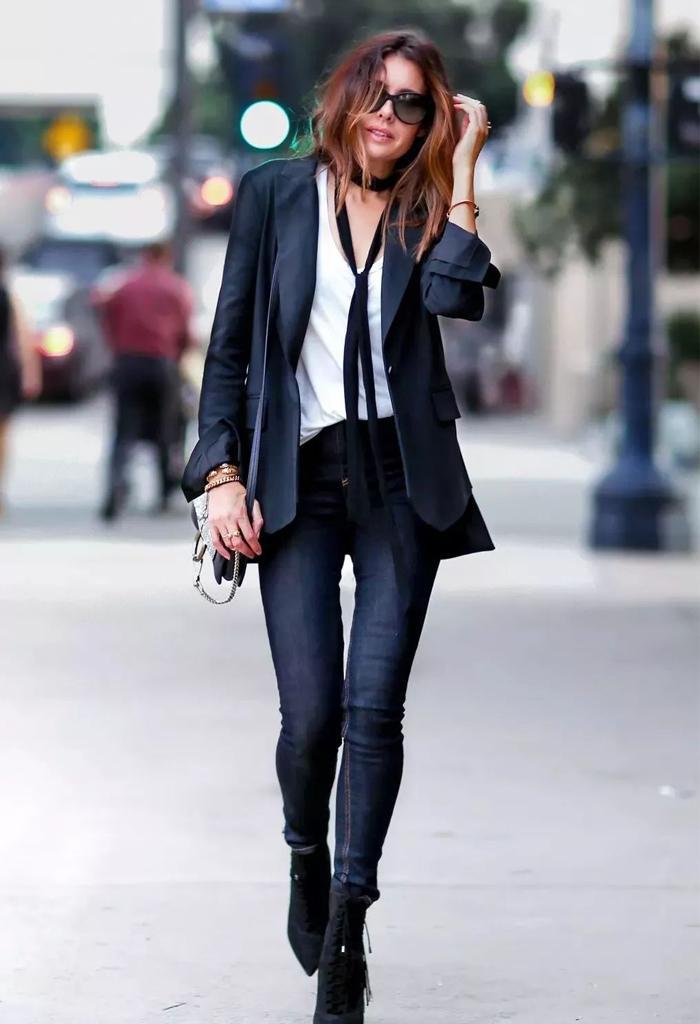 女士的法则江疏影西装穿搭,江疏影西服外套搭配