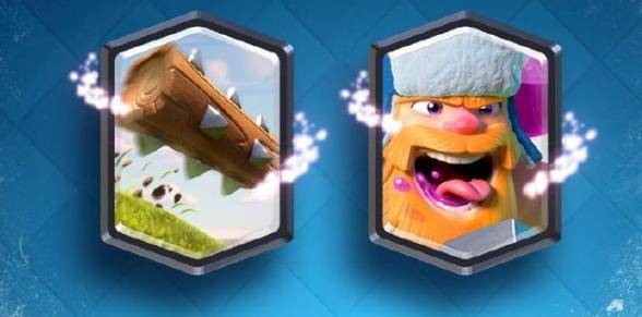 皇室战争:樵夫砍树出意外,飞出滚木不认路,速弩说:这卡贼好用