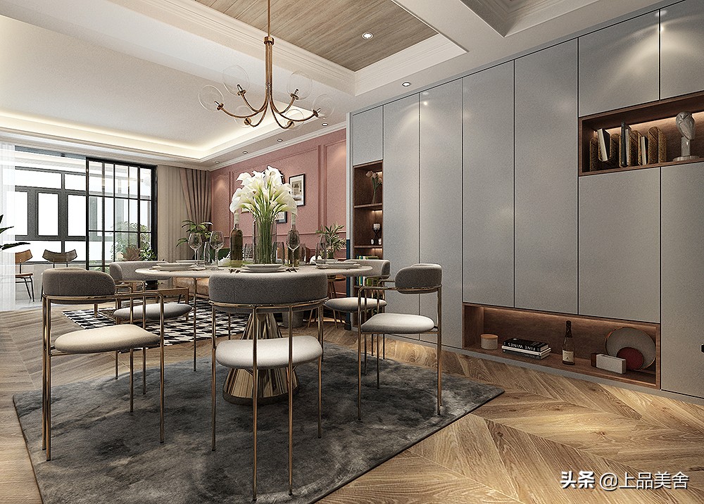 家庭布置温馨的气息美式复古,美式复古温馨小家