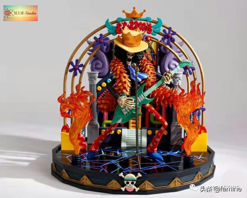 海贼王*布鲁克*模玩图鉴