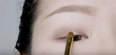 单眼皮内双眼妆教程不贴双眼皮,内双贴双眼皮高级美妆教程