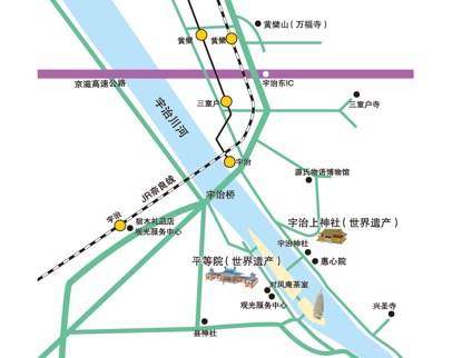 《万叶集》里的荒芜旧宫，千寻与无脸男走过的桥