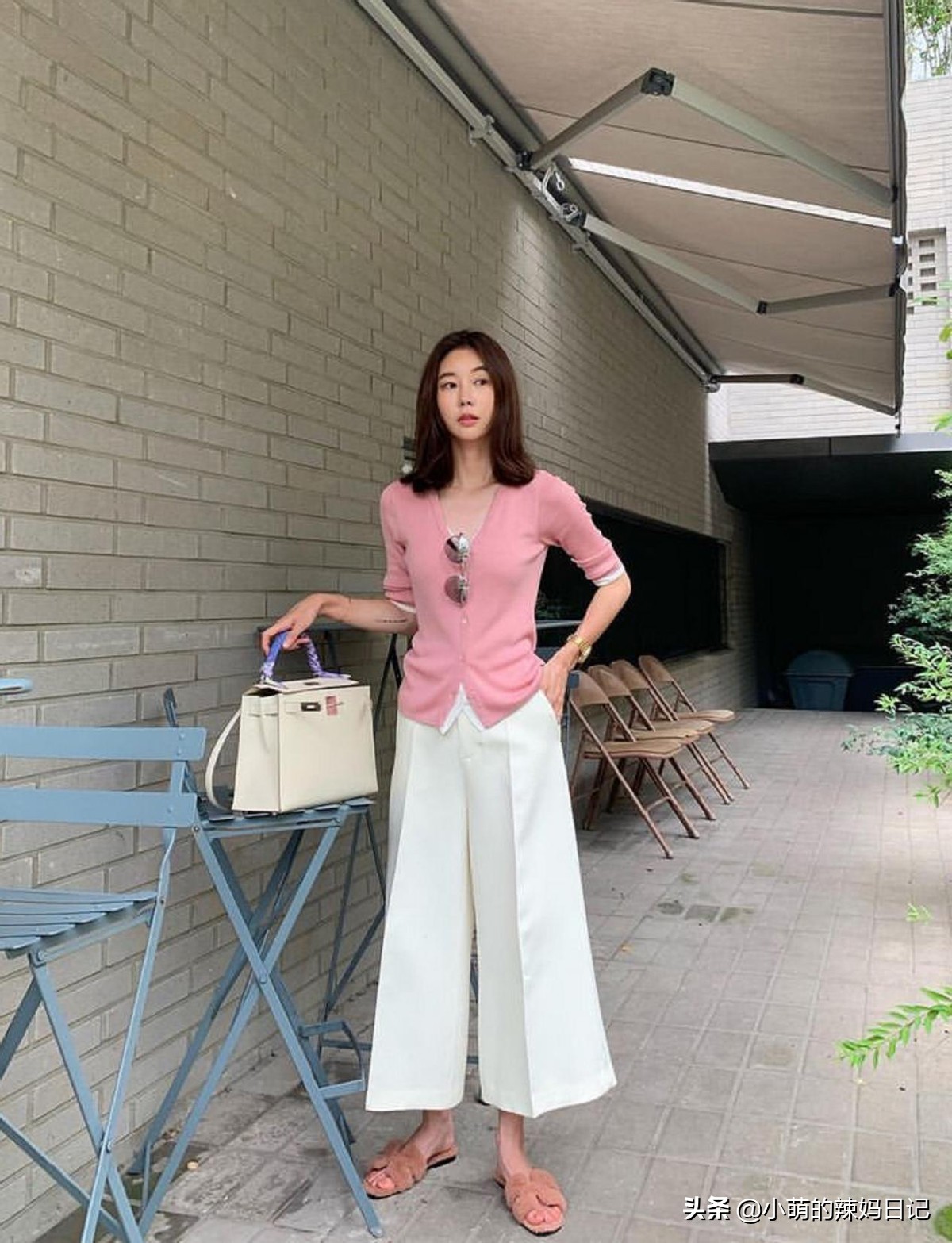 今年超火的阔腿裤穿搭显高,阔腿裤搭配什么上衣好看才有气质
