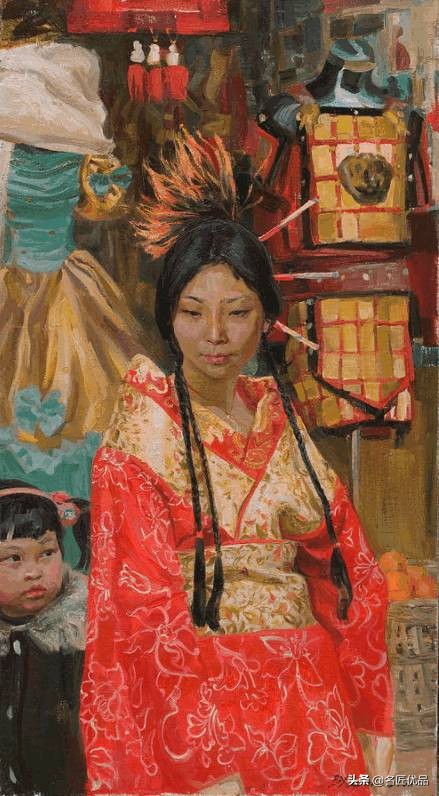 谁来超越他的油画？这浓郁的中国气息，居然是老外画的