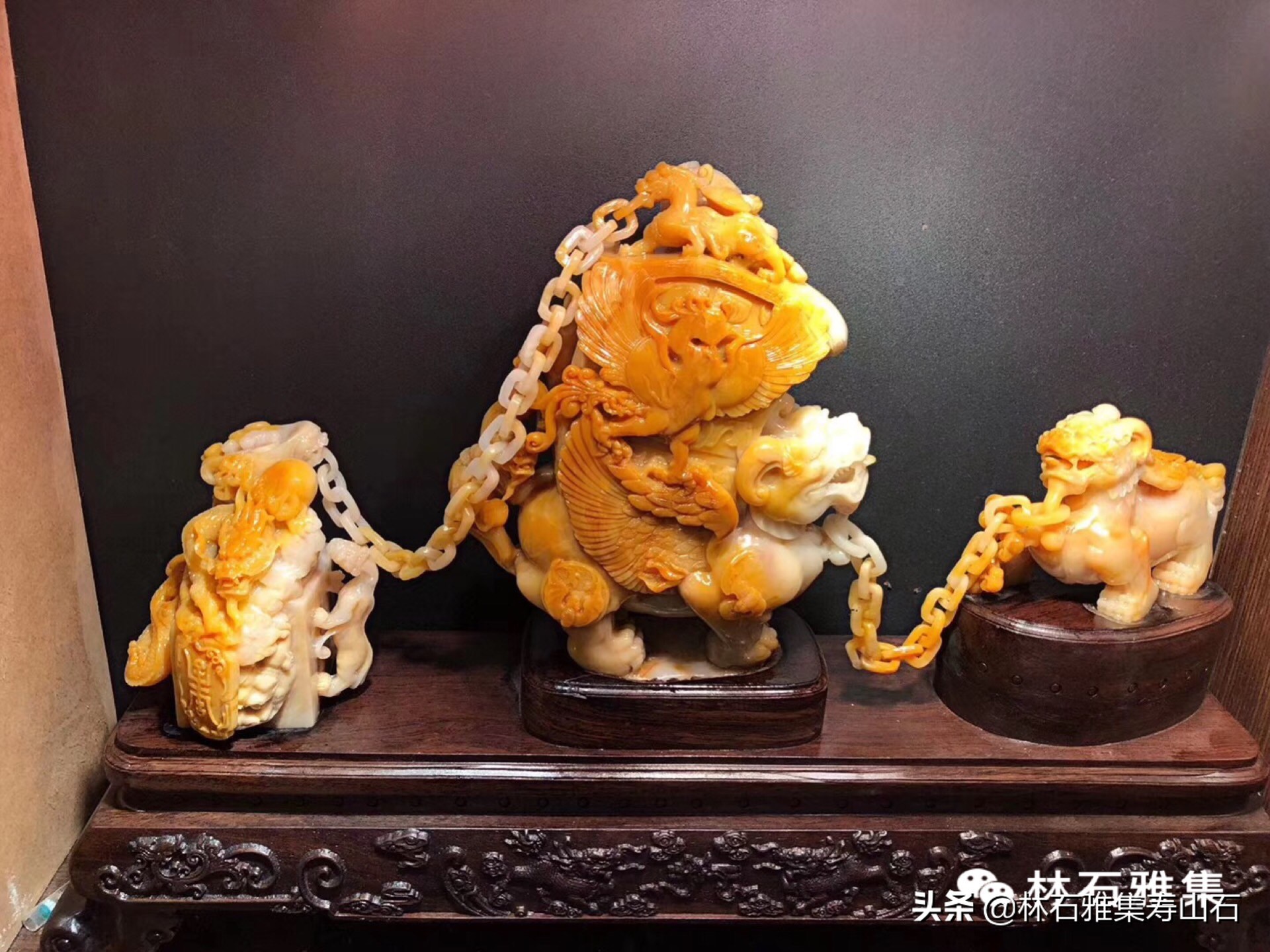 田黄石现在真正的市场价格,林石雅集解读田黄石为何如此名贵